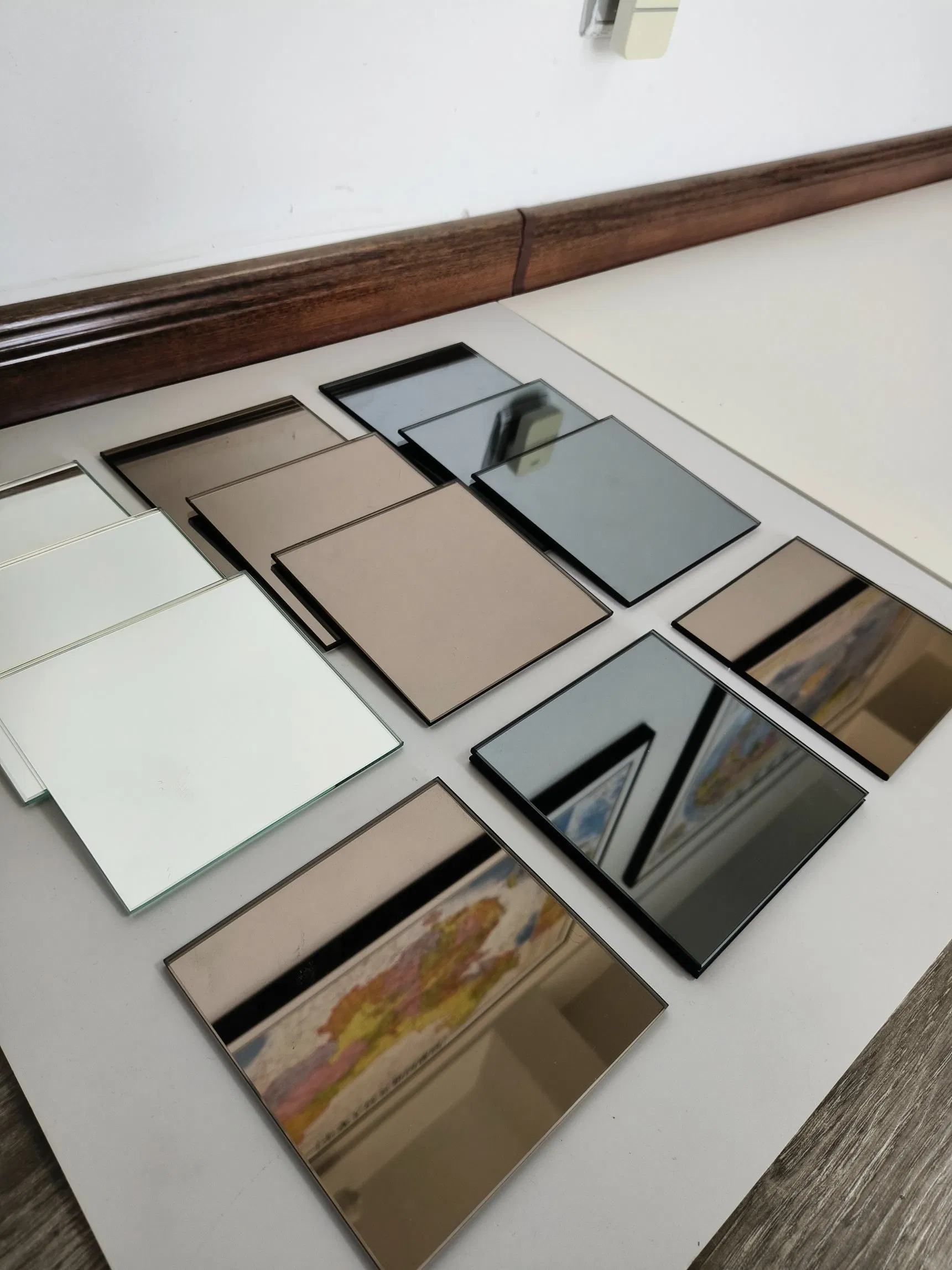 Bathroom Mirror Designs 5mm Frameless Extra Clear Mirror Glass for Decorative