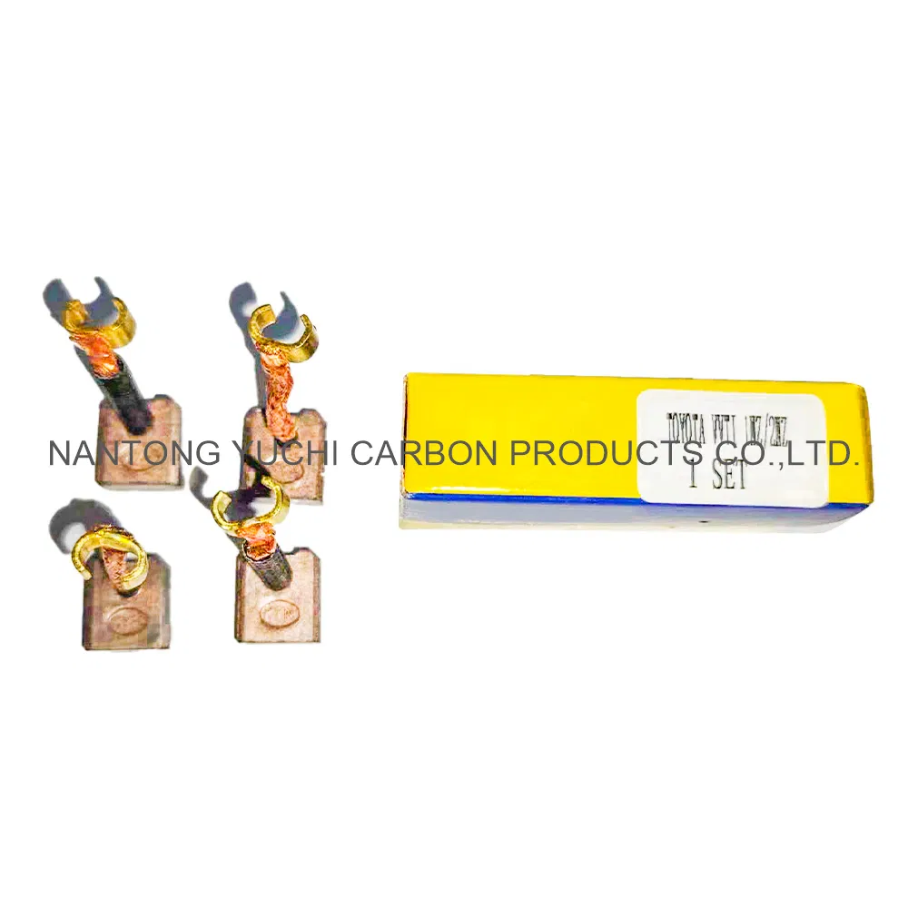 Щеткодержатель стартера Nissan FT-042 с угольными щетками (4 шт.)