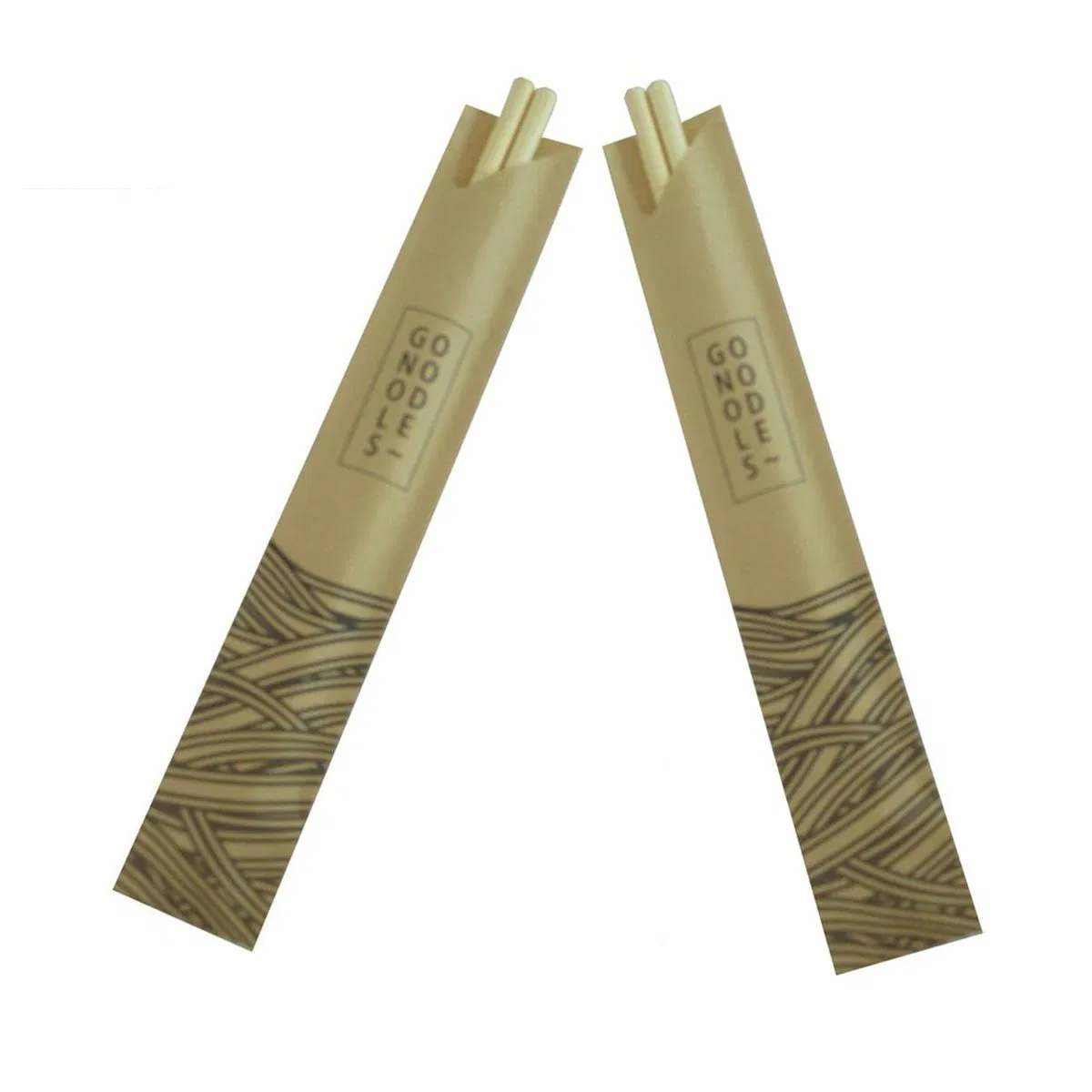 Factory Supply High Quality Bamboo Disposable Chopstick Bulk 4.5mm*19.8cm PV Bag