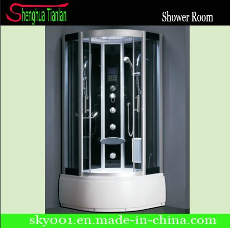 Computer Panel Hydro Massage Steam Shower Cabin with Folding Seat (TL-8849)
