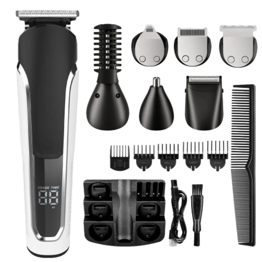 Машинка для стрижки волос Barber PRO с цифровым дисплеем