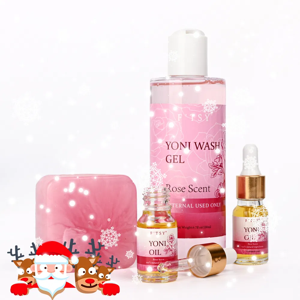 Hot Selling Skincare Antibacterial Yoni Wash Set Hydrating Intimate Feminine Hygiene Kit Private Label