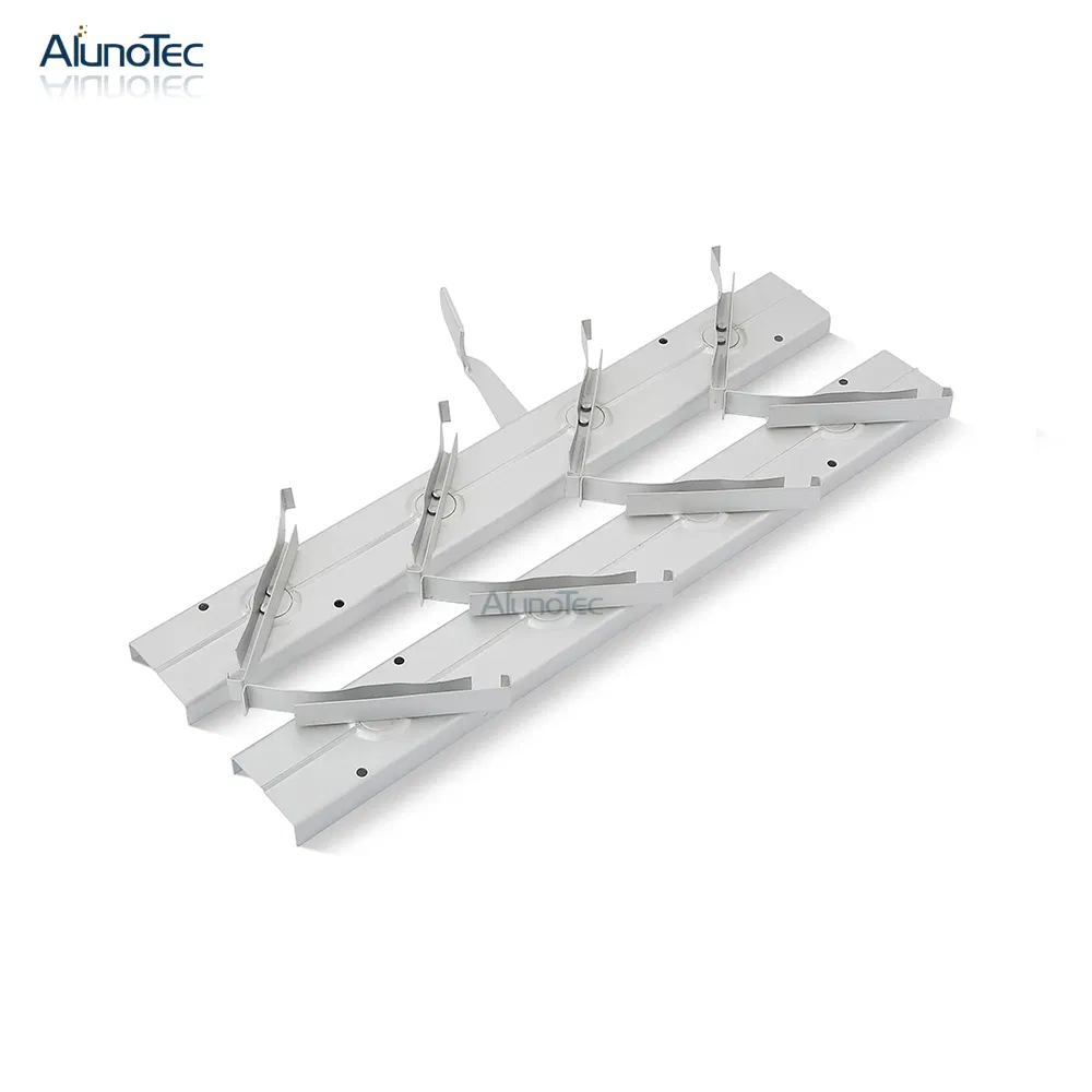 Aluno High Quality Aluminium Louvre Window Glass Frame with Plastic Holder