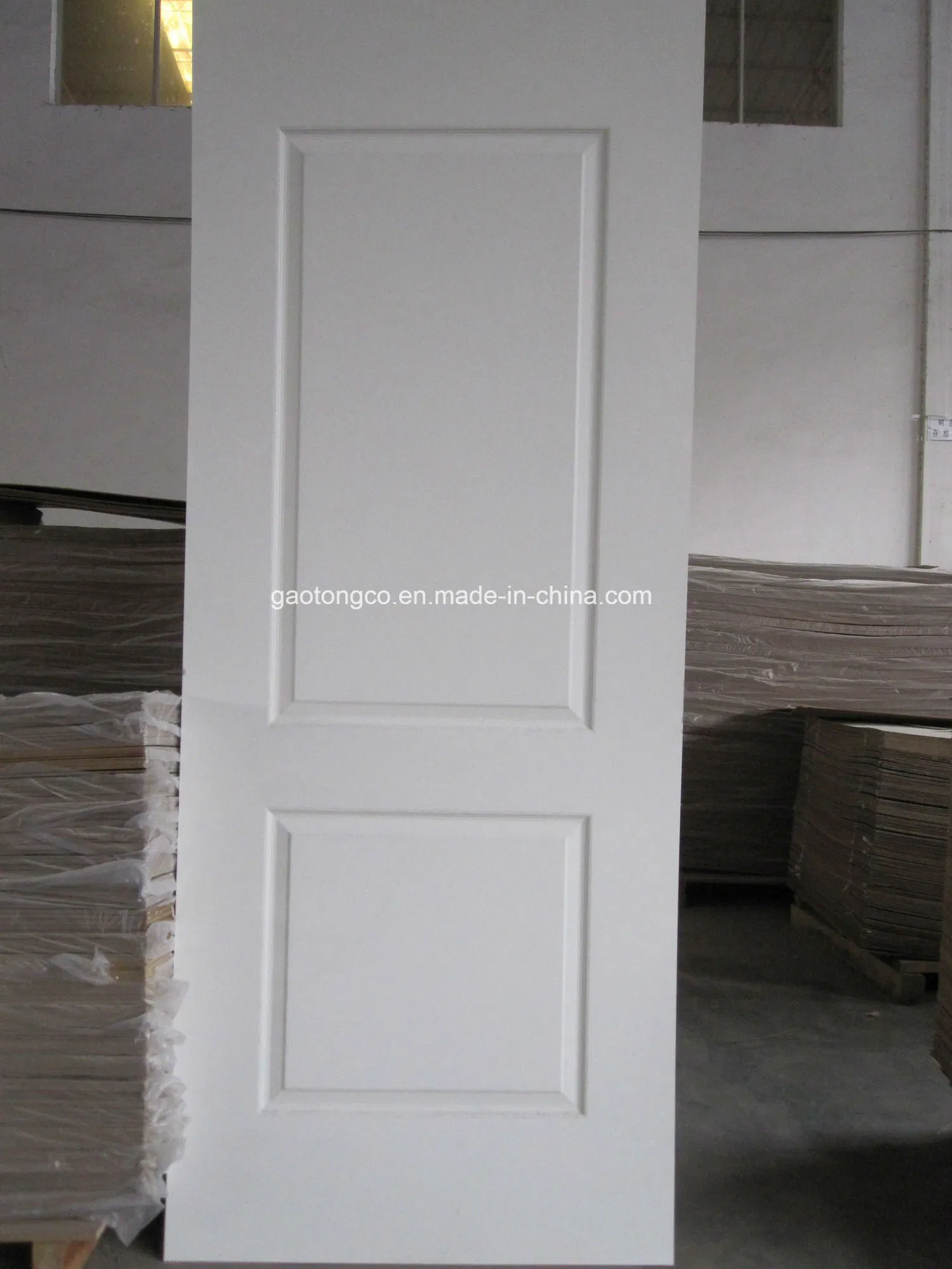 3mm 4mm 6panel White Primer HDF MDF Molded Door Skin Panel Wooden Door
