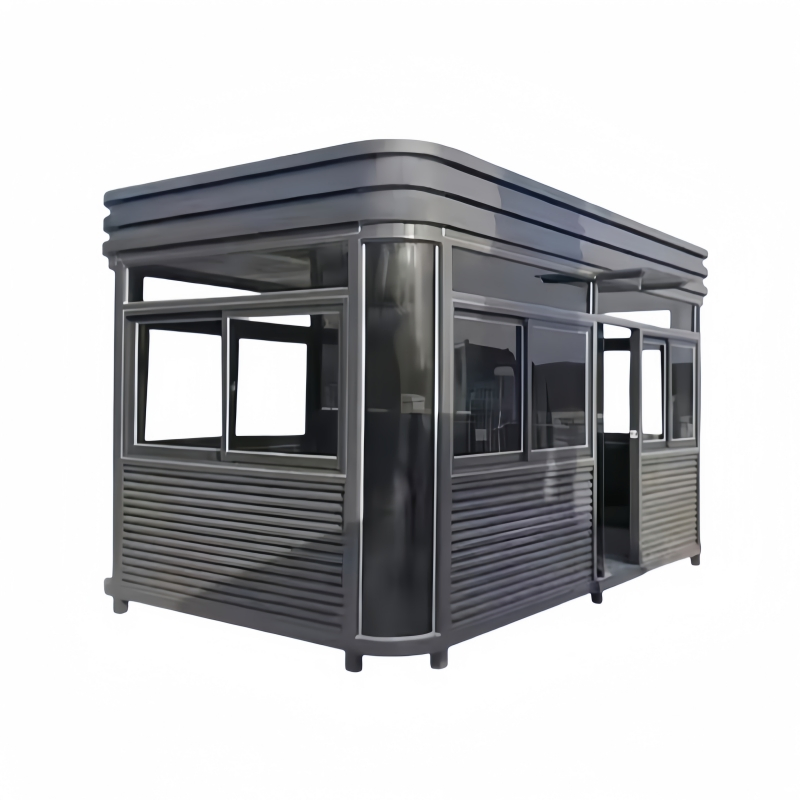 Outdoor Portable Steel Structure Luxury Modular Mobile Modern Prefabricated Security Guard Container Houses for Sentry Kiosks