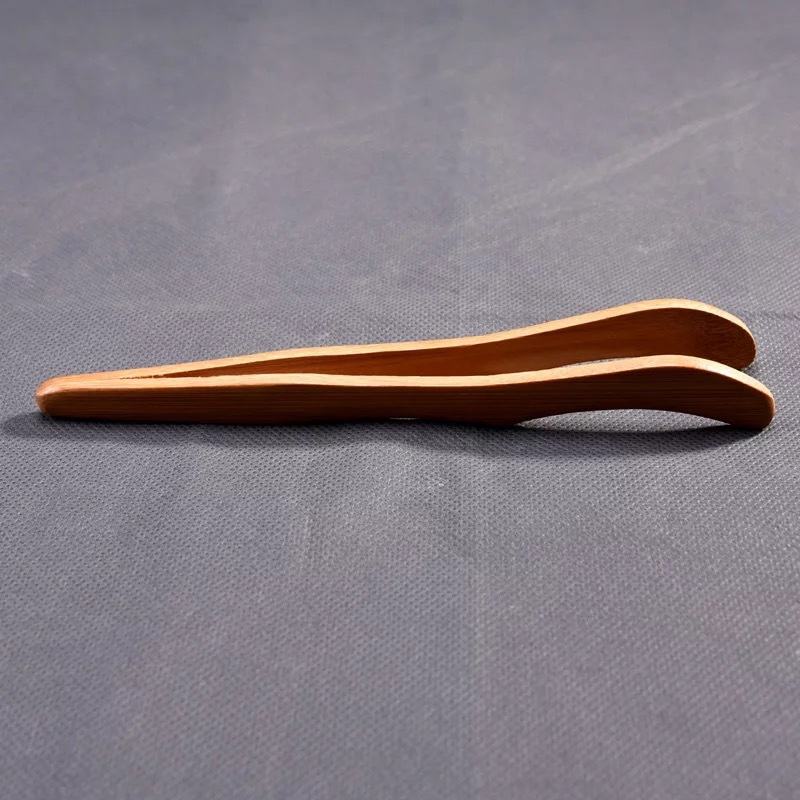 Wholesale Environmentally Friendly Reusable Varnish Small Wooden Bamboo Salad Tongs
