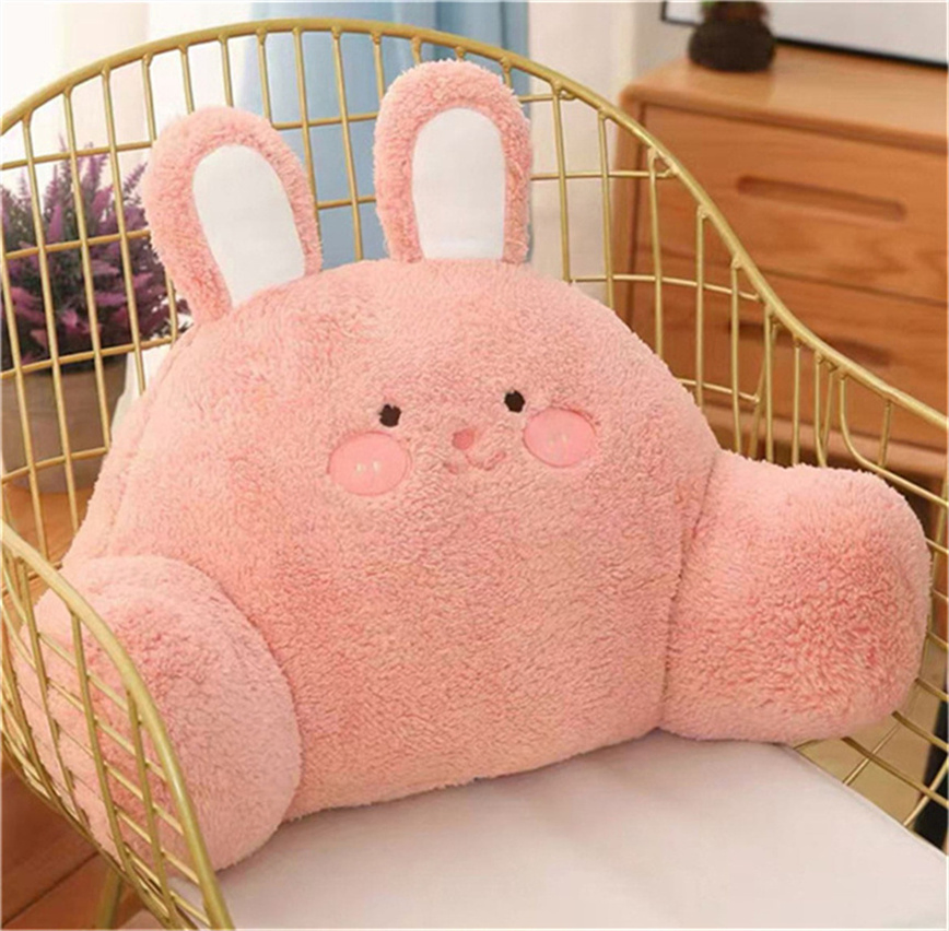 Factory Wholesale Ultra-Plush Home Decorations Back Cushion with W-Shape Design