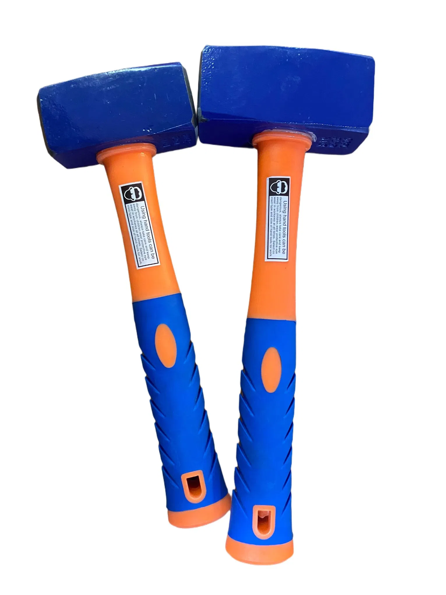 Customized Construction Tools Fiberglass Handle Stoning Hammer for Building Decoration