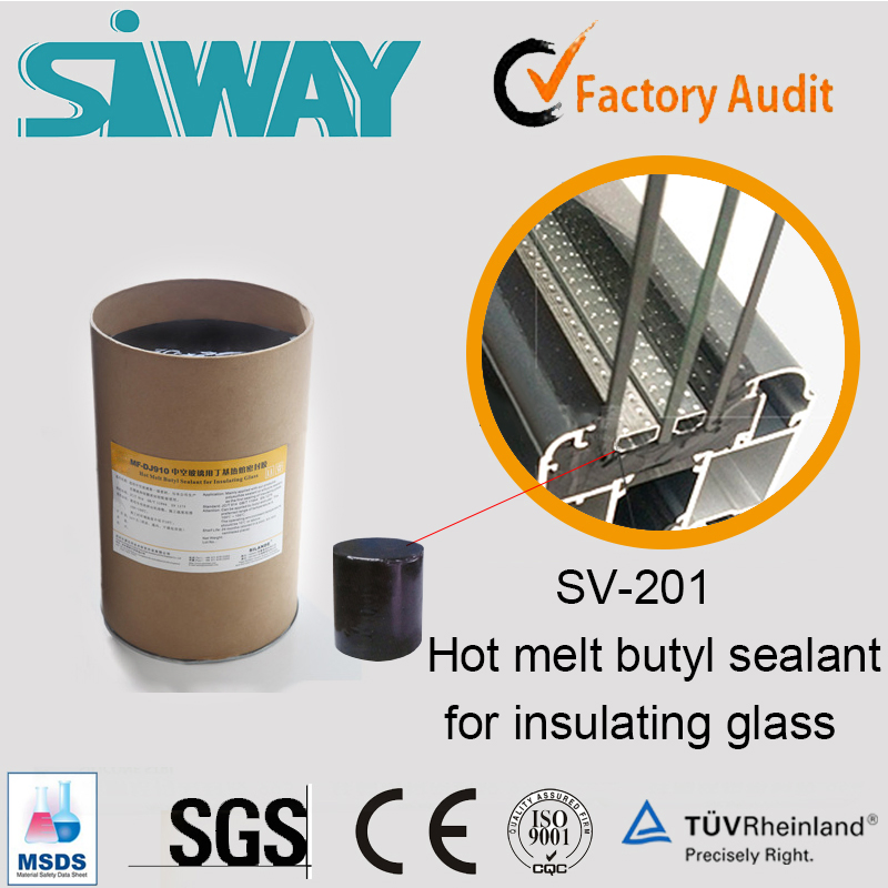 Factory Price Hot Melt Butyl Sealant for Insaulating Glass Primary Seal with High Quality