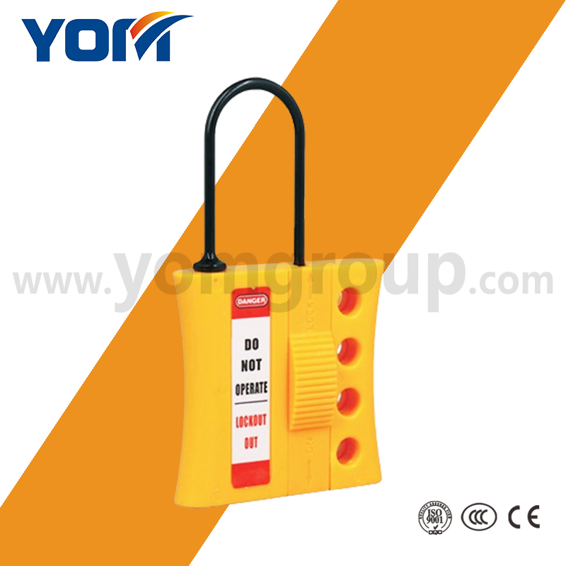 Hot Selling 3mm/6mm Jaw Diameter Nylon Safety Lockout Hasp
