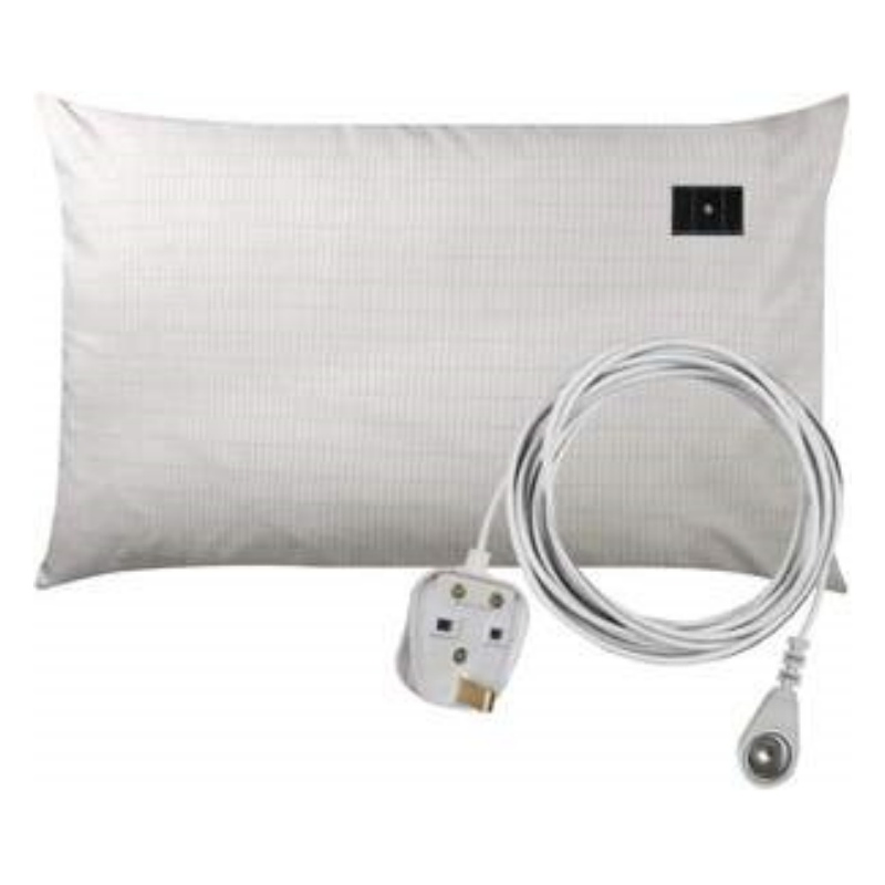 Hot Selling Grounding Pillowcase with Silver Fiber & Organic Cotton, Conductive Grounding Pillow Case for Better Sleep