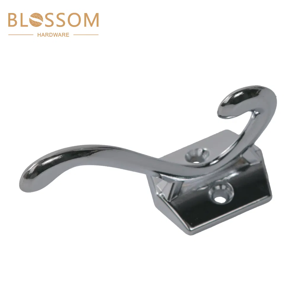 European Industrial Style Coat Hook Cast Iron Door Back Hook Cast Iron Coat and Hat Hook Vintage Iron Decoration