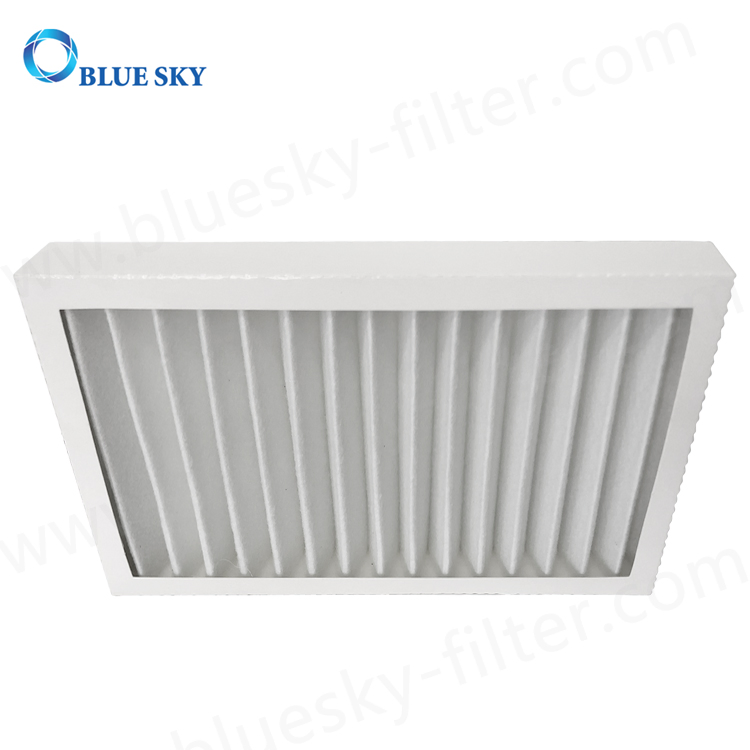 320X200X40mm Customized Replacement White Paper Frame Cotton Filters for Air Purifiers