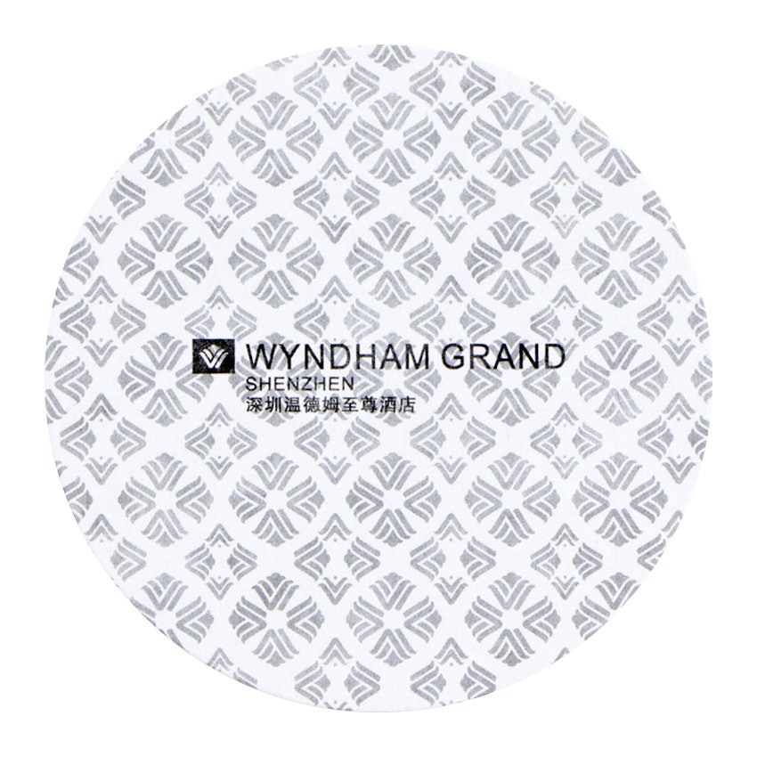 Cheap Coffee Restaurant Coasters Cardboard Absorbent Beer Paper Pulp Coasters for Drink