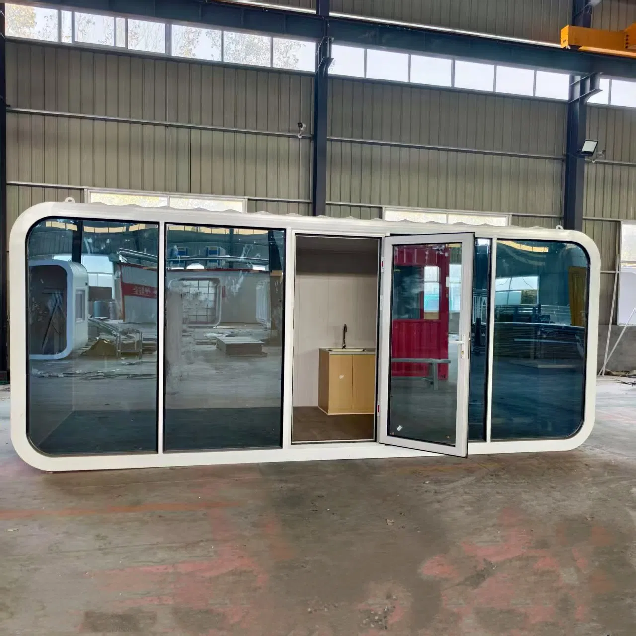 Ultra-Strong 30-Year-Life Photovoltaic Potential Steel Structure Apple Cabin