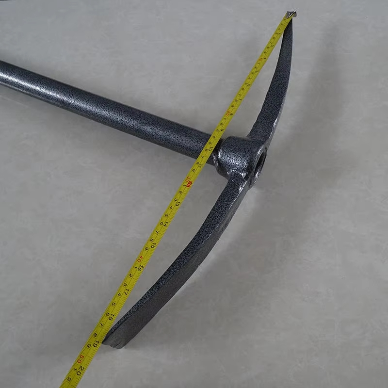 High Quality One-Piece Welded Steel Pickaxe Customizable Farming Hand Tool Garden Pickaxe