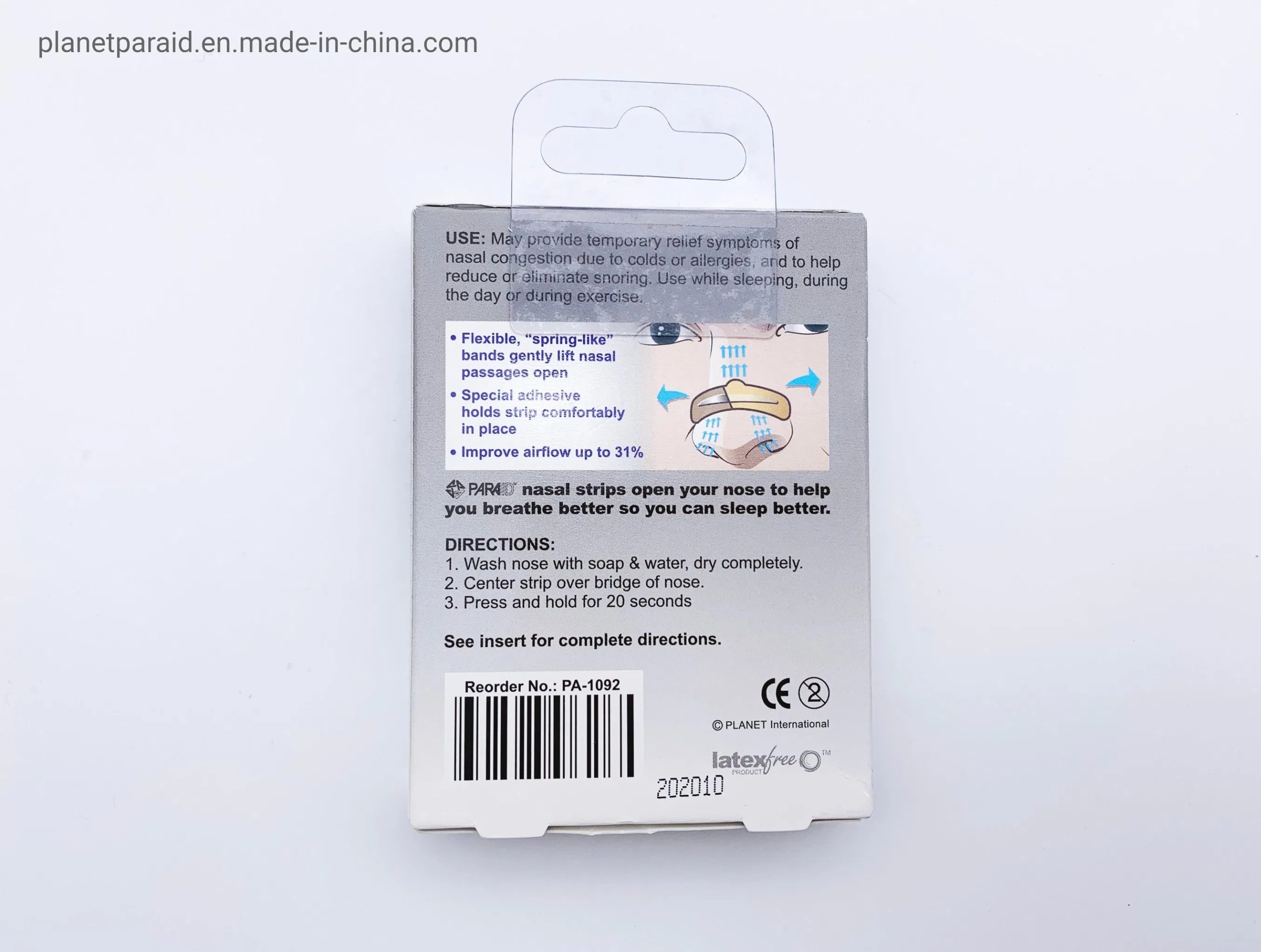 Tan Medium Nasal Strips Fits 75% of Adult Noses