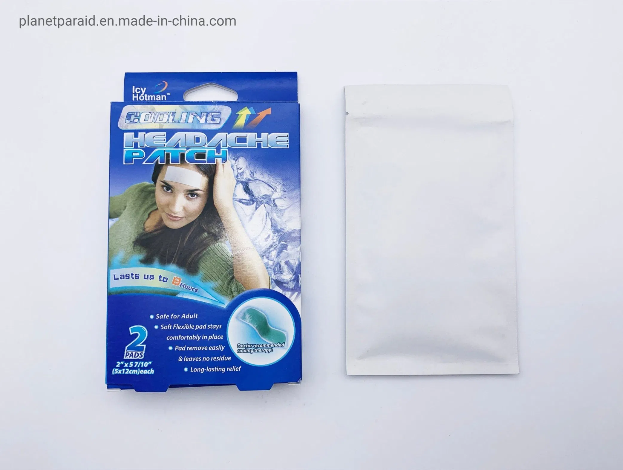OEM Lasting 5*12cm Headache Cooling Pad Patch for Adult