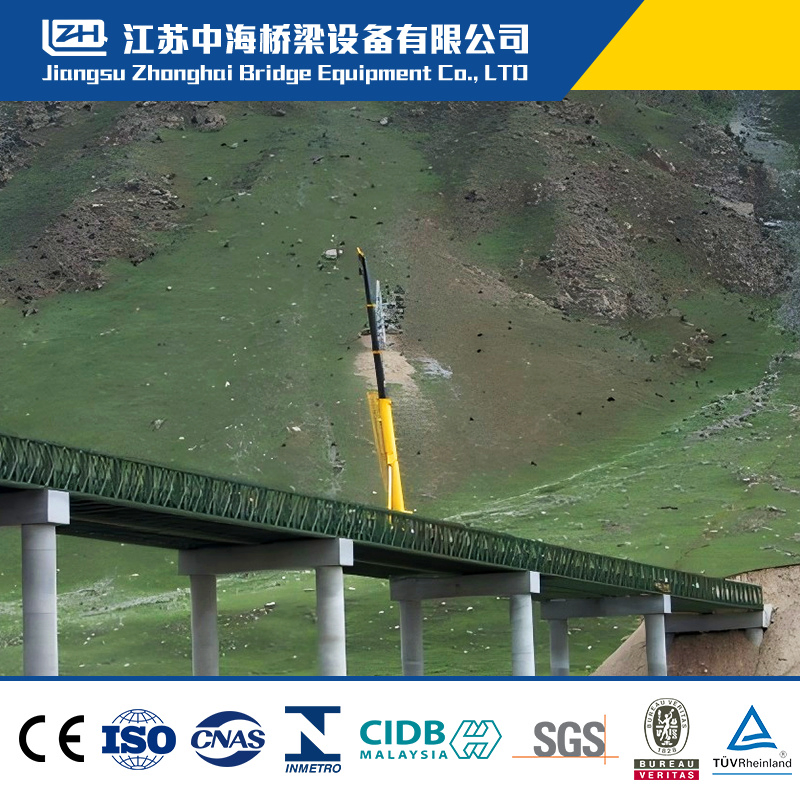 Easy Build Resilient Aerial Work Free Temporary Steel Bridge with GB Approved