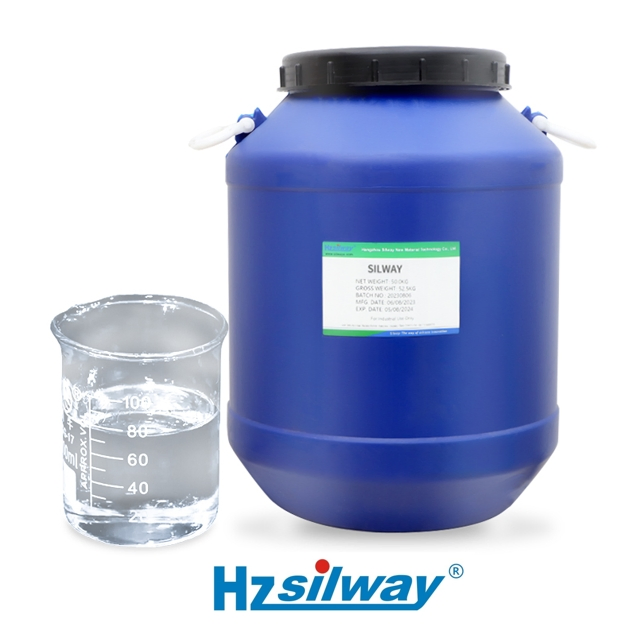 Methyl Hydrogen Silicone Oil CAS 9004-73-3 Mh Fluid Hydrophobic Coating Silway 732