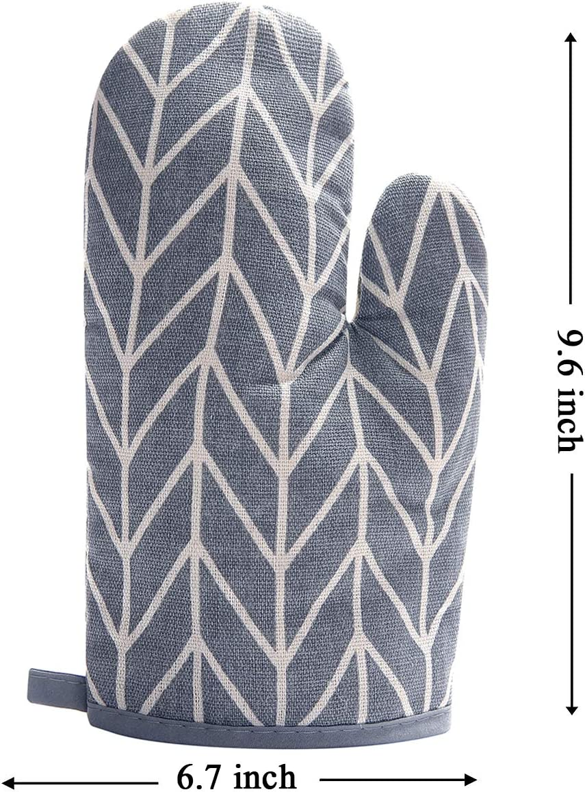 Heat Resistant Silicone Kitchen Mini Oven Mitts and Potholders