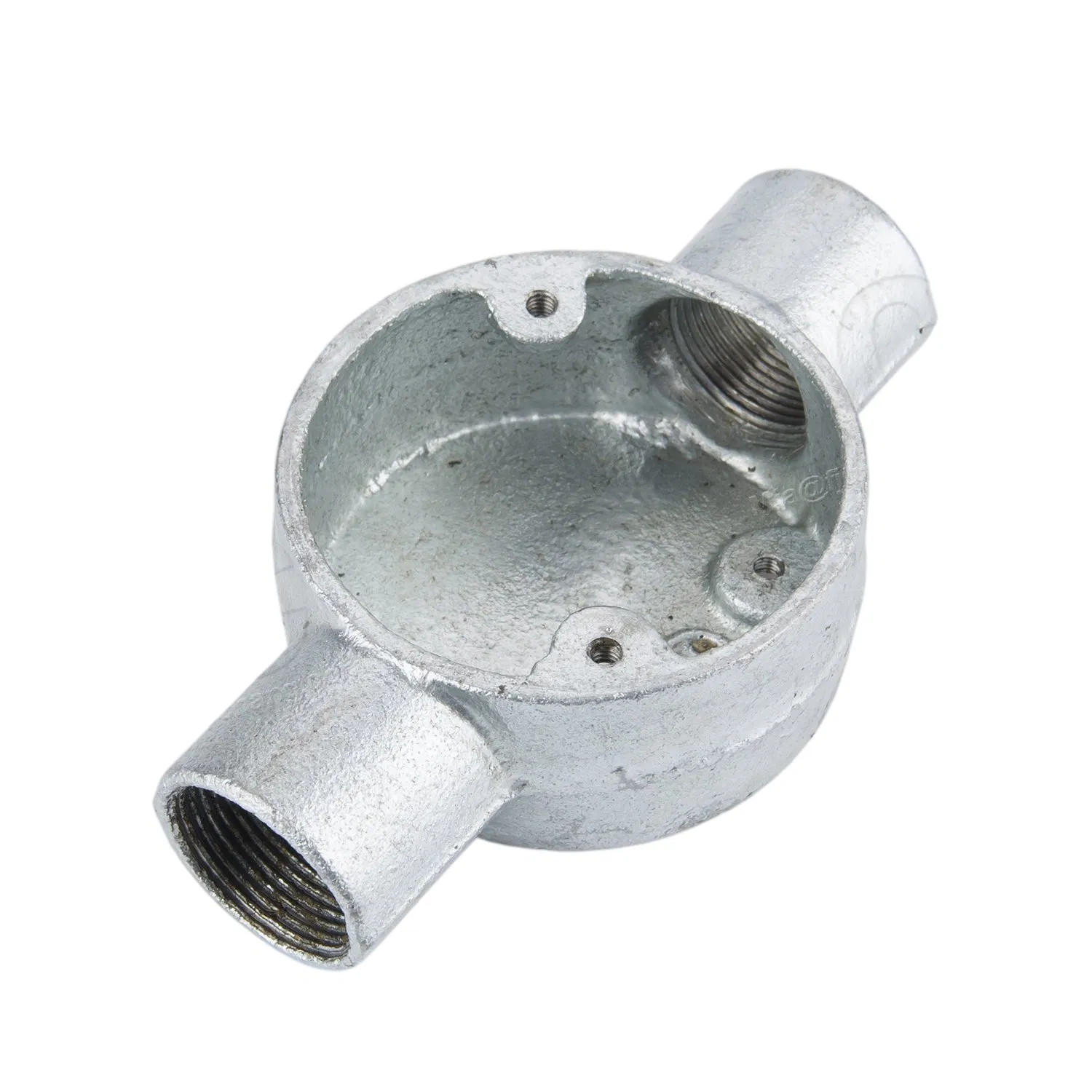 Malleable Steel Angle Two Way Circular Box