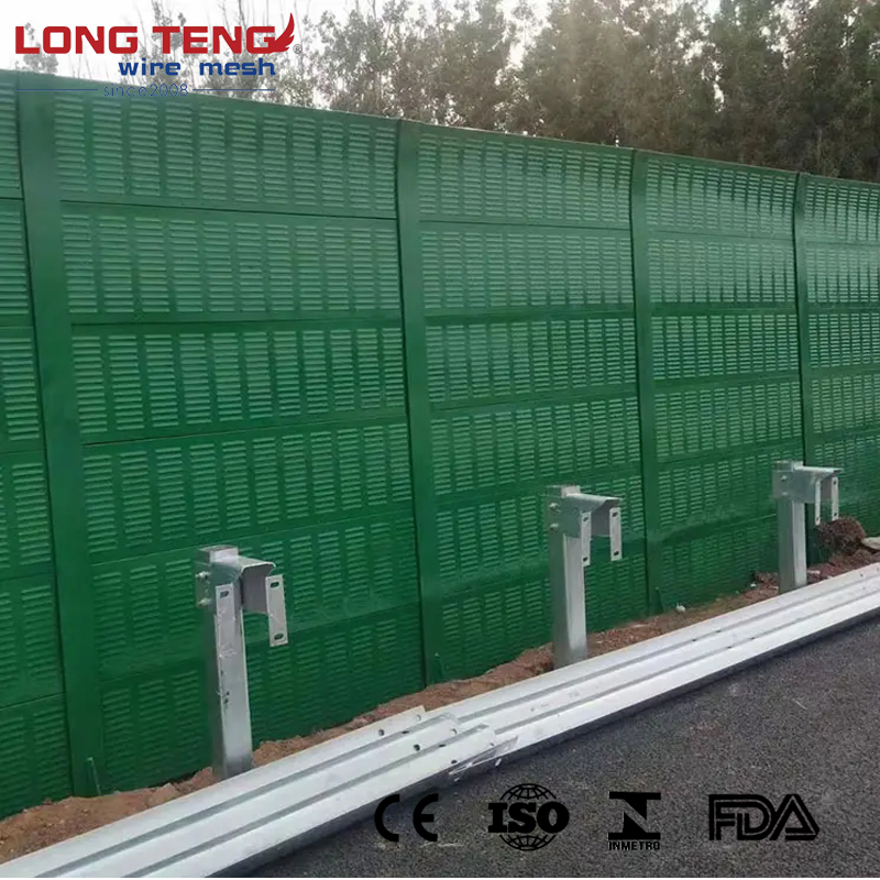 Noise Barrier Fence Sound Wall Barrier Noise Reduce Acoustic Barrier Wall for Highway