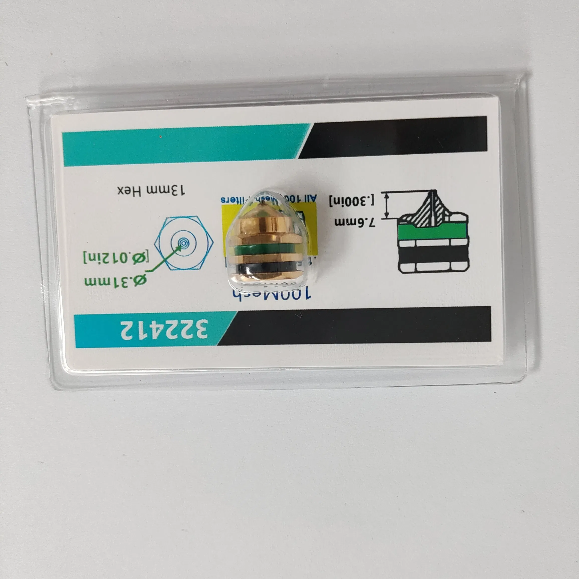 Copper Glue Nozzle for Beverage Cardboard Packaging 322410-322432