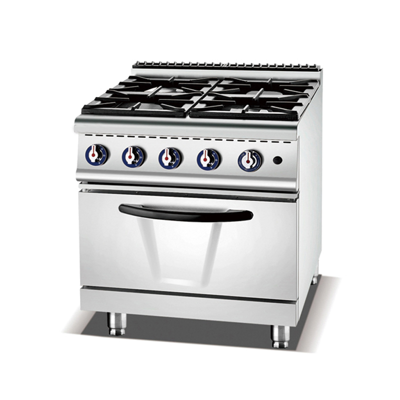 2023 Hot Sale European Burner Cooker 4 Burner Range with Cabinet