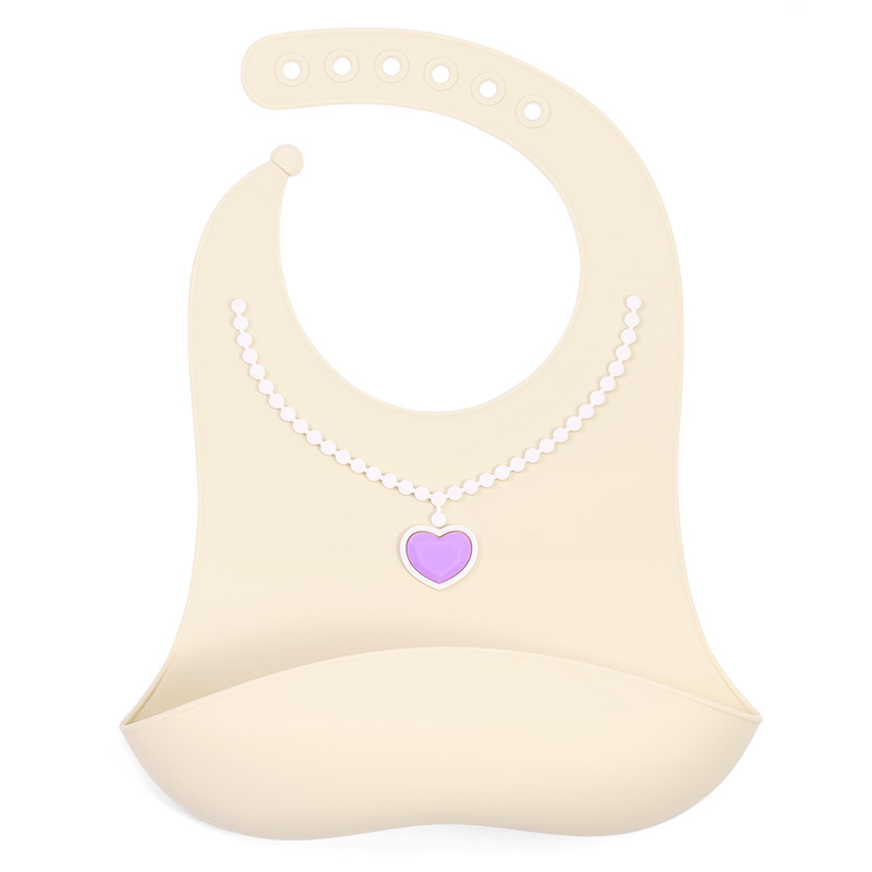 Trending Bibs Food Grade Silicone Customize Saliva Pockets Baby Bib
