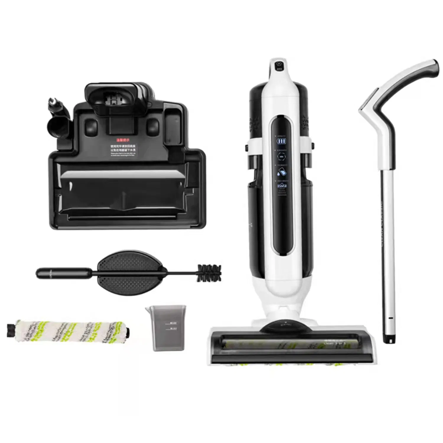 Wet Dry Cordless Floor Vacuum Cleaner and Mop for Hardwood Floor & Area Rugs