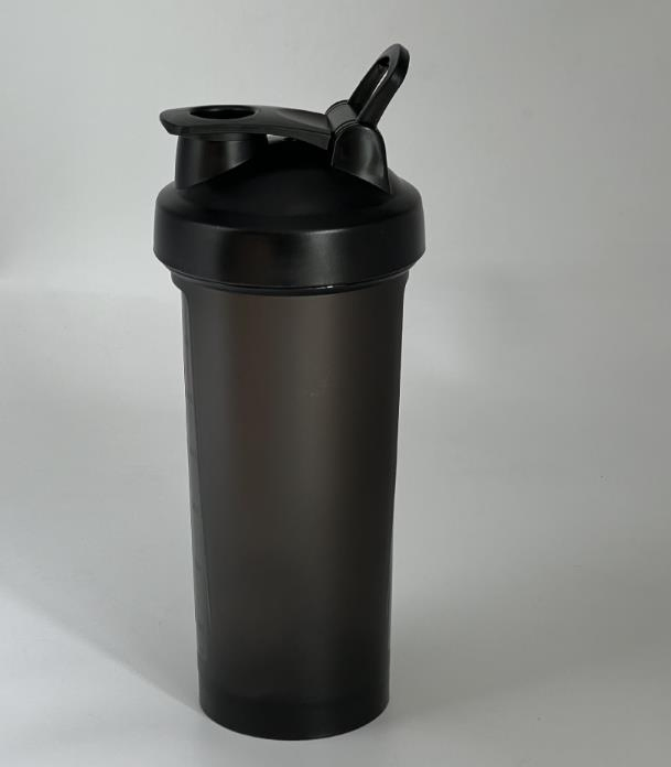 600ml Protein Shaker Cup Fitness Sports Bottle with Mixing Ball Logo Printable