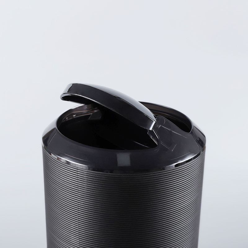 6 Pieces Bathroom Accessory Set with Trash Can, Toilet Brush Holder, Soap Dish Lotion Bottle