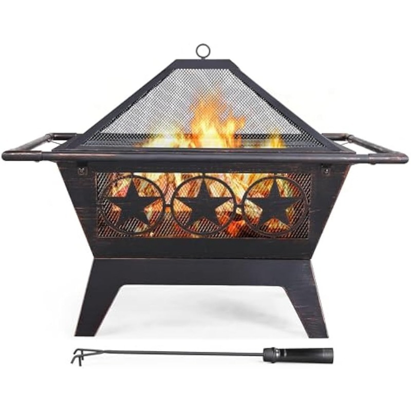 Hot-Selling Stable Eco-Friendly Metal Burning Outdoor Furniture Patio Heaters Fire Pit