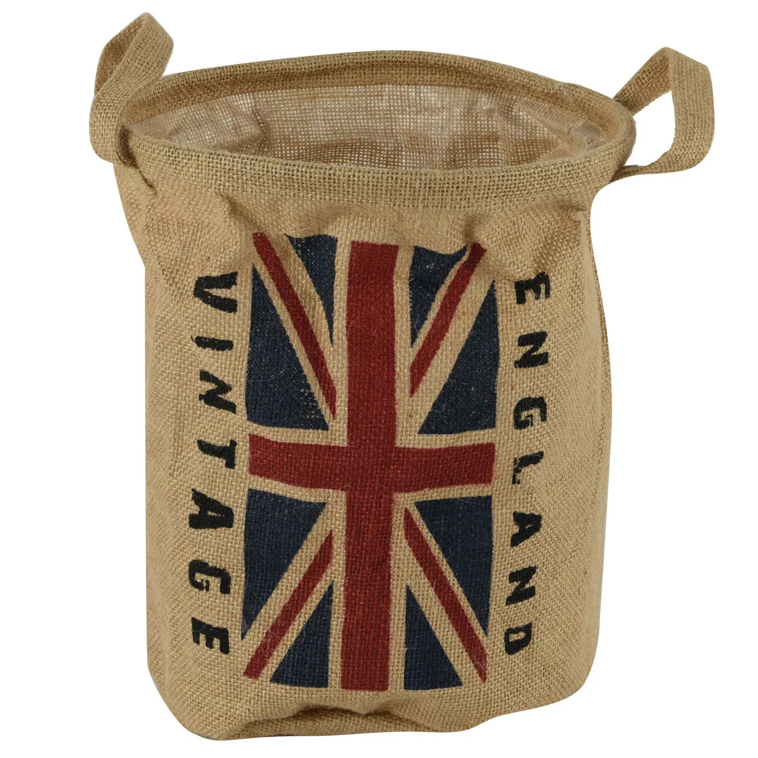 Jute Tabletop Storage Basket