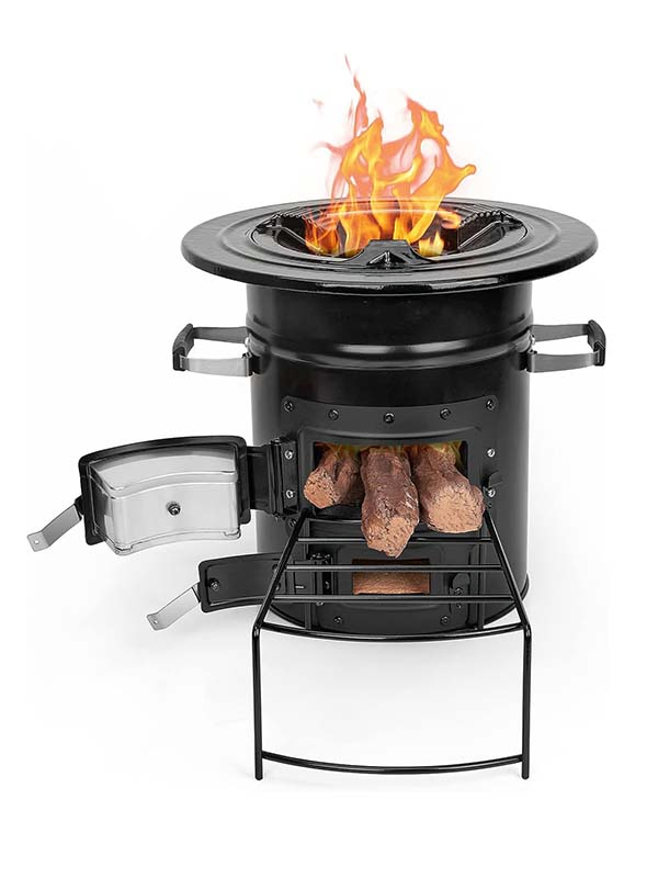 New Hot Outdoor Indoor Wood Burning Camping Stove