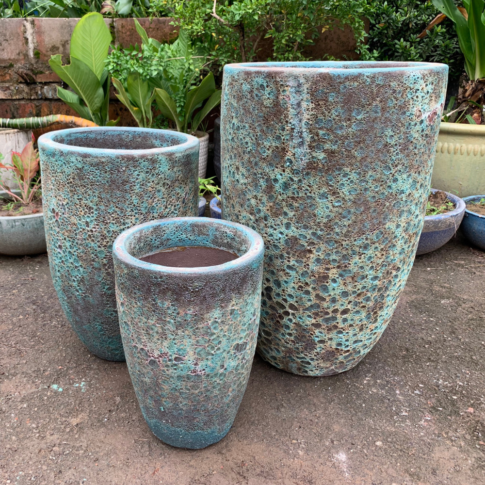 Набор горшков керамических скандинавский стиль