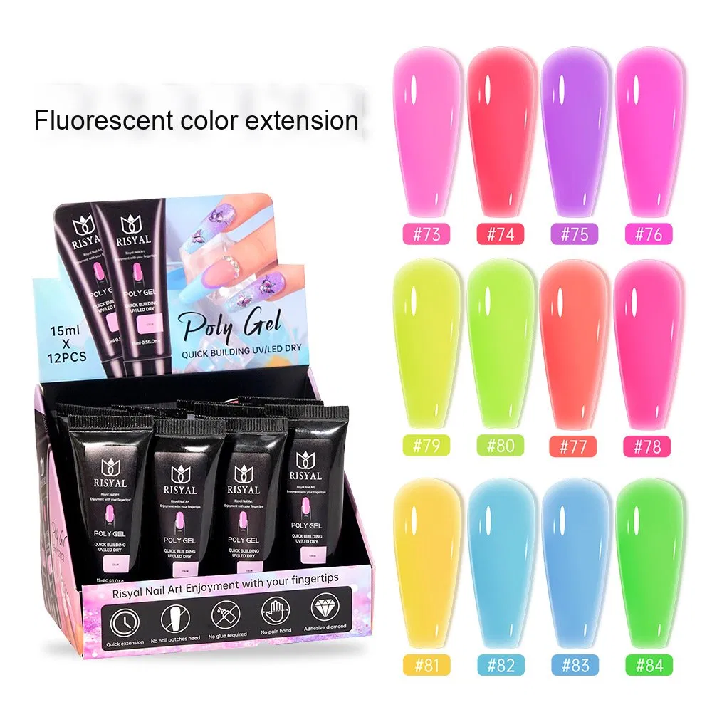 Wholesale Complete Gel Nail Polish Kit 60 Colors Salon Supplies Gel with Rubber Base No Wipe Top Coat