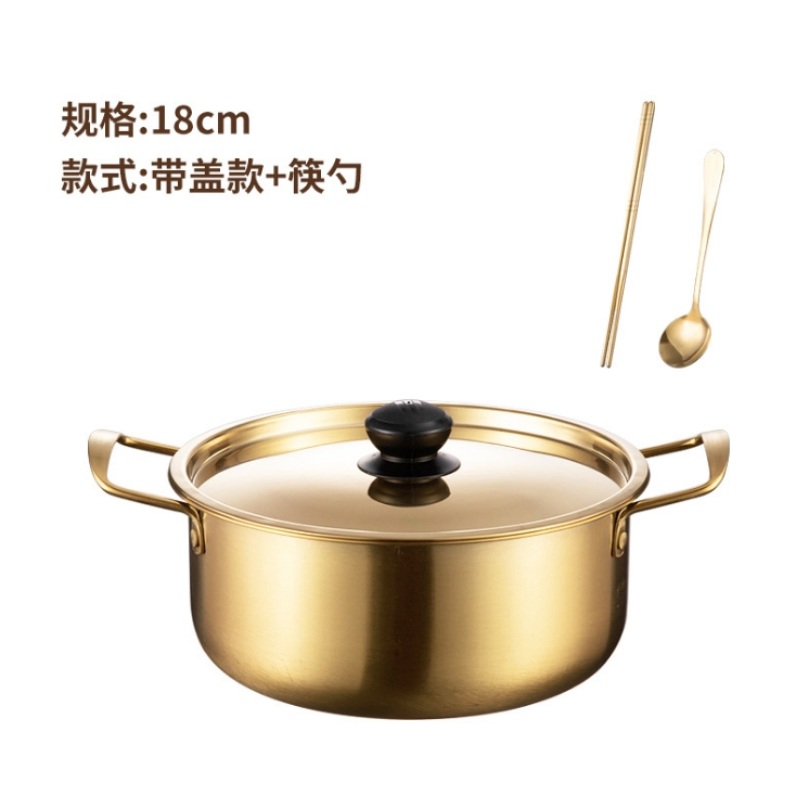 High-Quality Stainless Steel Casserole and Stockpot for Cooking