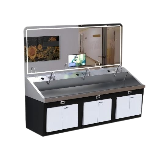 High Quality Hospital Use 304 Stainless Steel Scrub Sink Medical Operation Hand Sink