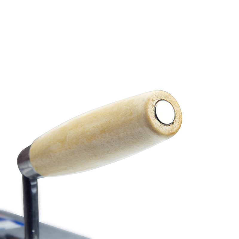 5 to 9 Inch Hand Tools Carbon Steel Polishing Wooden Handle Tile Concrete Plaster Bricklaying Trowel