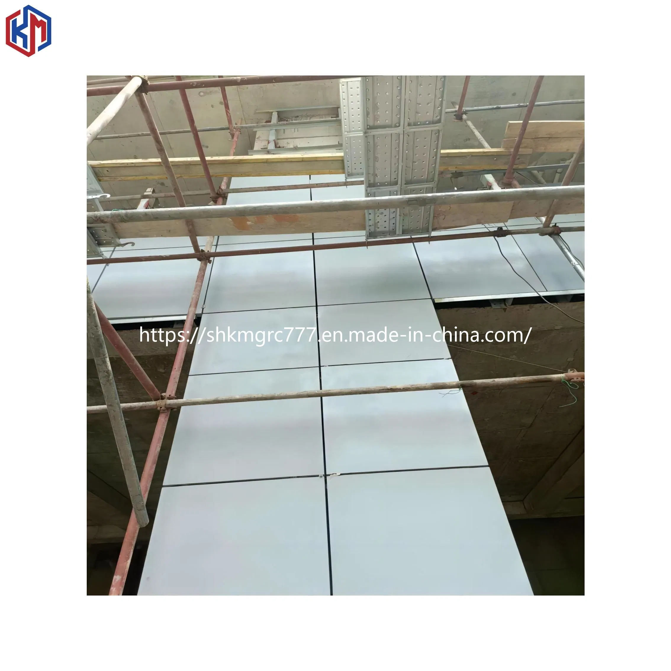 Factory Sale Fireproof Non-Asbestos Eco-Friendly Concrete Fiberglass Cement Board Cladding Facade Panel for External Wall