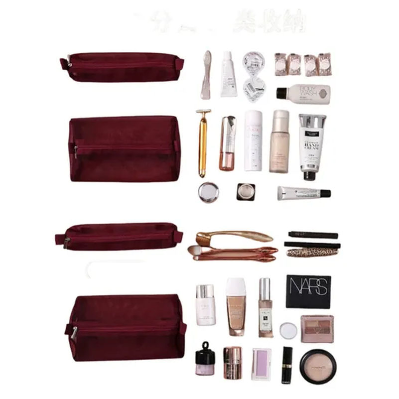 Compact and Chic Zippered Toiletry Bag for Travel Tg008_7
