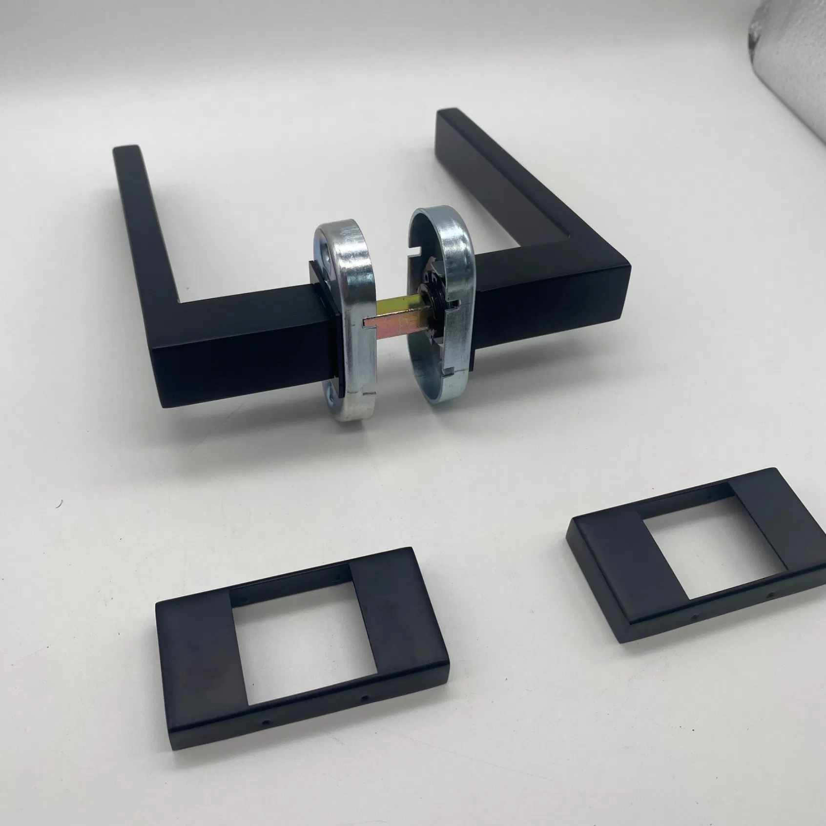 Customized Door Hardware Matt Black Interior Door Handles