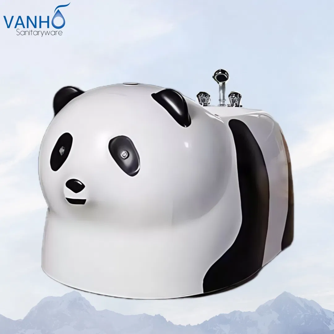 Детская ванна-массажер в форме панды