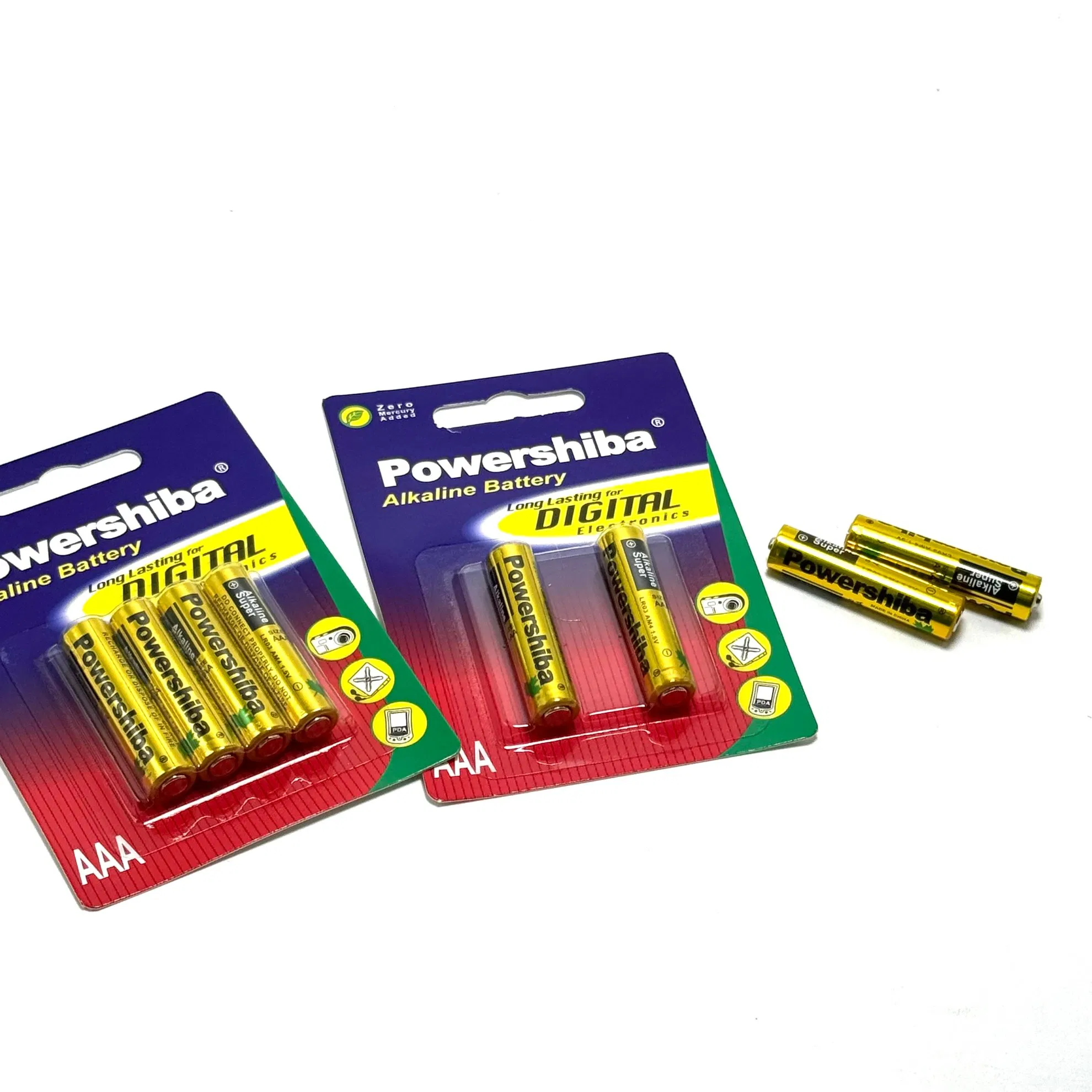 Батарейка AAA Powershiba LR03 1.5V алкалиновая