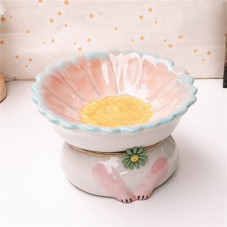 Custom 3D Embossed Hand-Painted Pet Bowl for Dogs