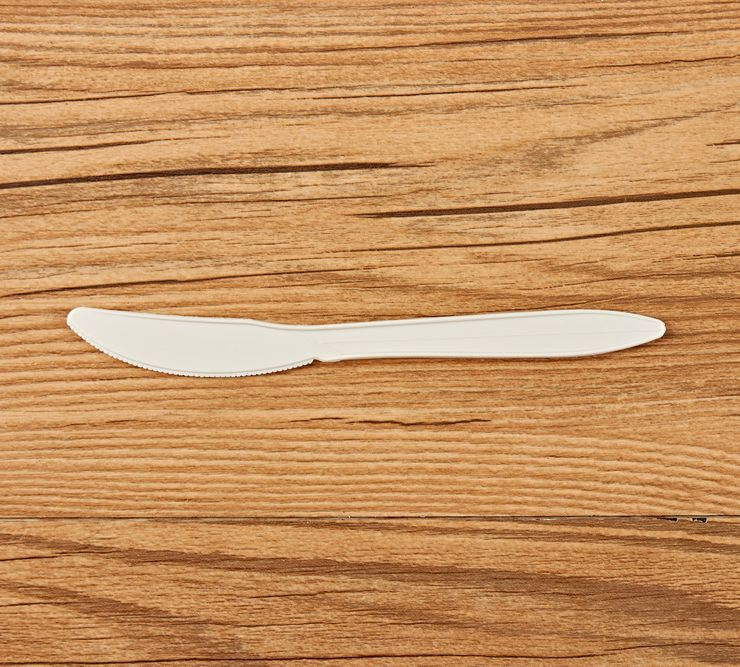 Biodegradable Cornstarch Spoon Fork Knife Cutlery Kit Disposable Psm Cutlery Set