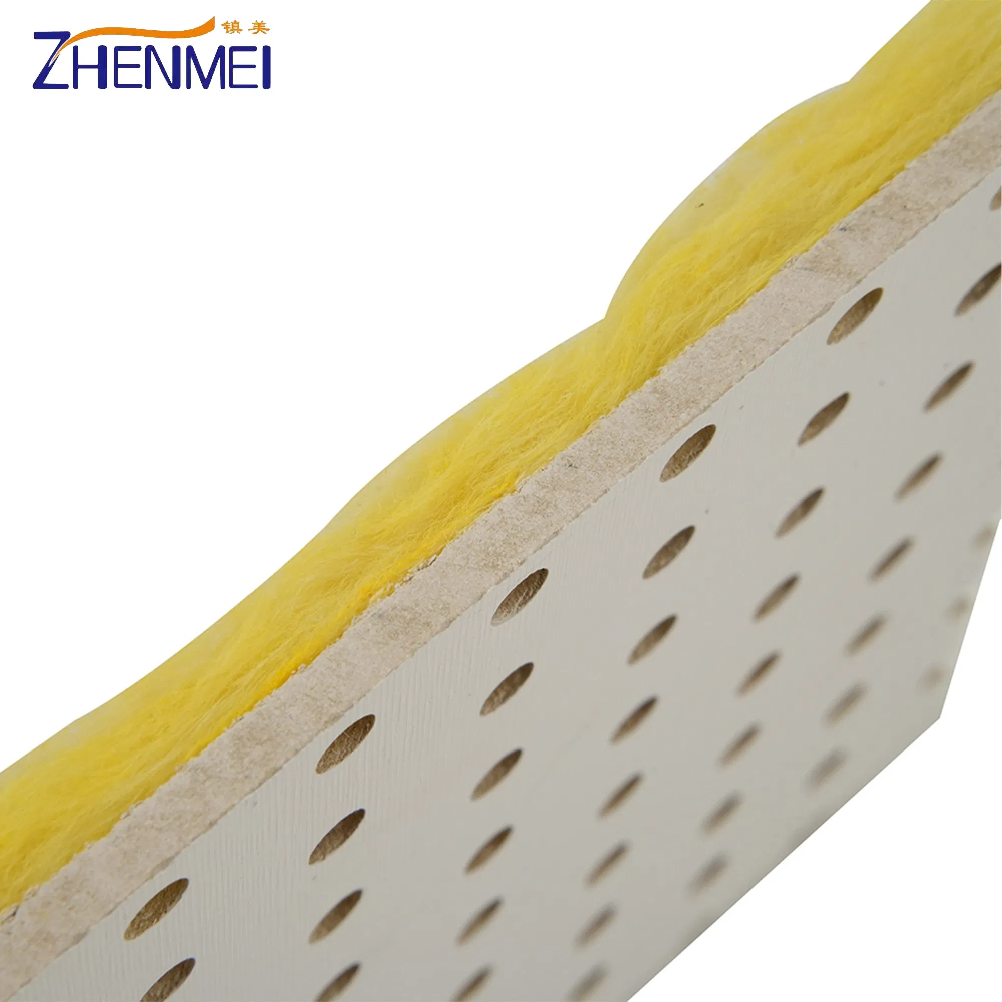 Premium Soundproofing Panel Zhenmei Customizable Acoustic Soundproofing Panel with Fireproof Slats