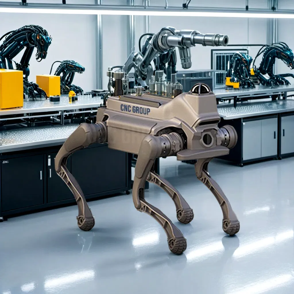 a Four-Legged Robot Dog Made in China for Children's Interactive Play